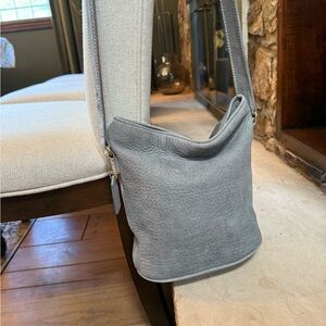 Vintage Coach sand nubuc Leather Sonoma bucket bag made in Italy